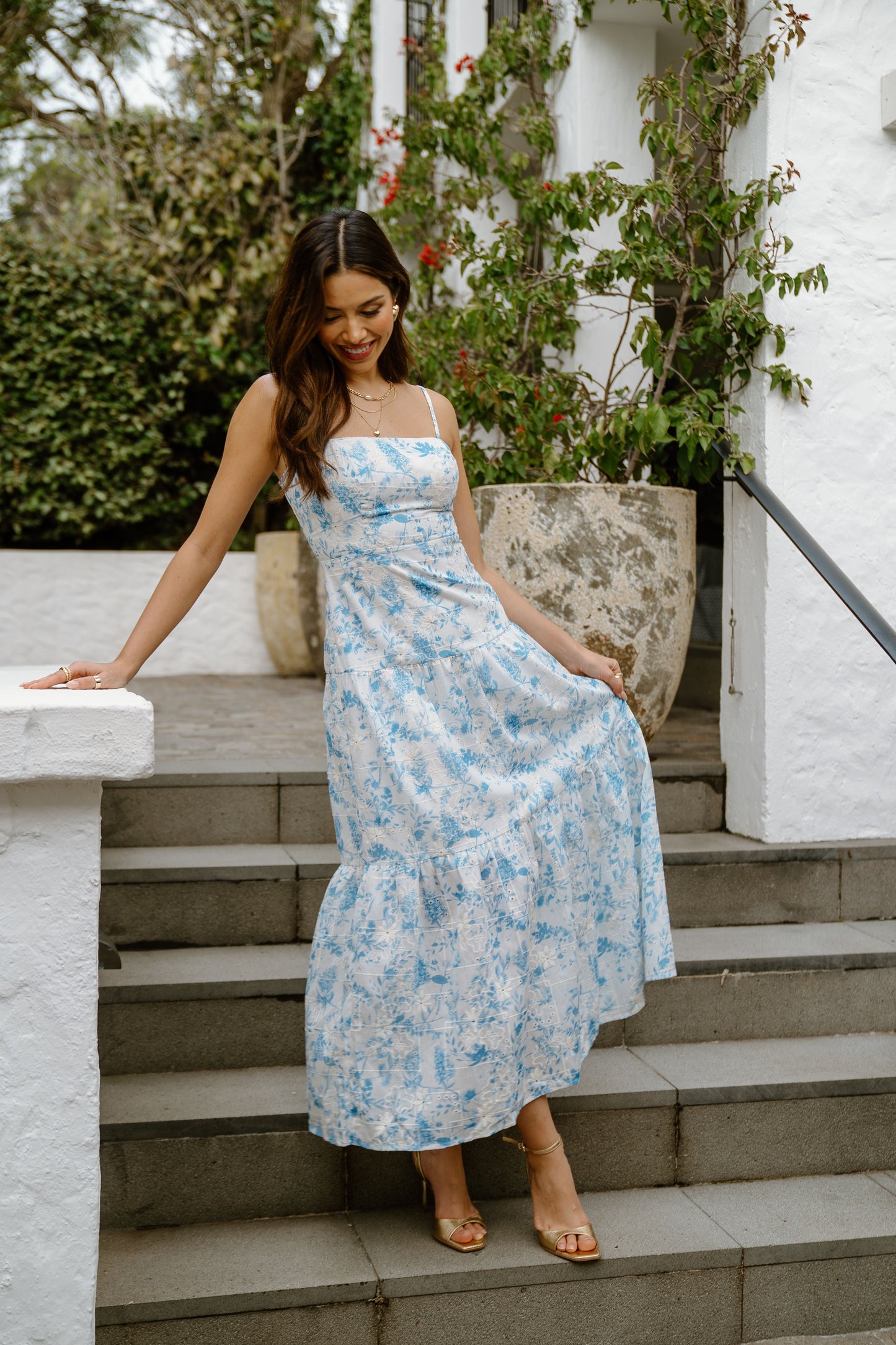 Calla Floral Maxi Dress