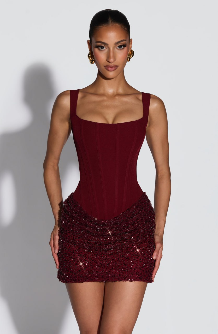 SUZY SCULPT MINI DRESS