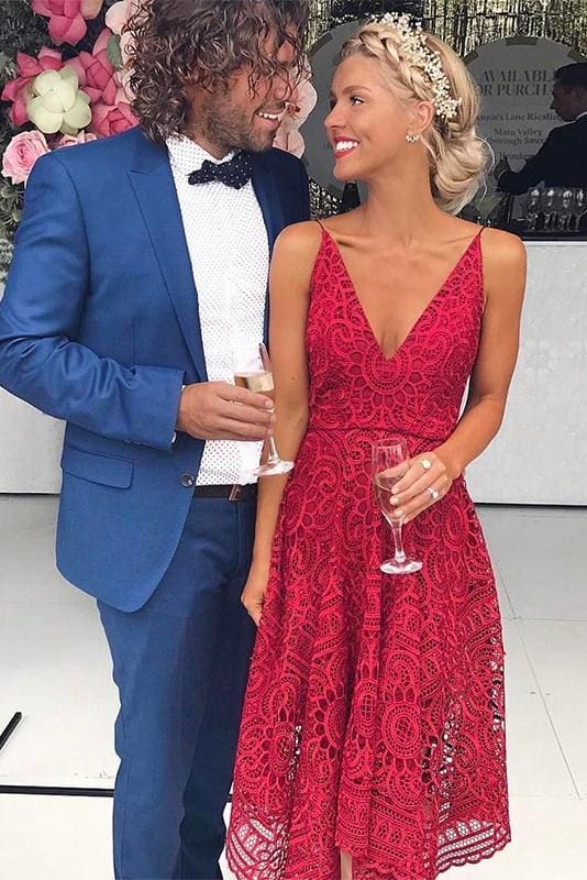 Valentina Lace A-Line Dress