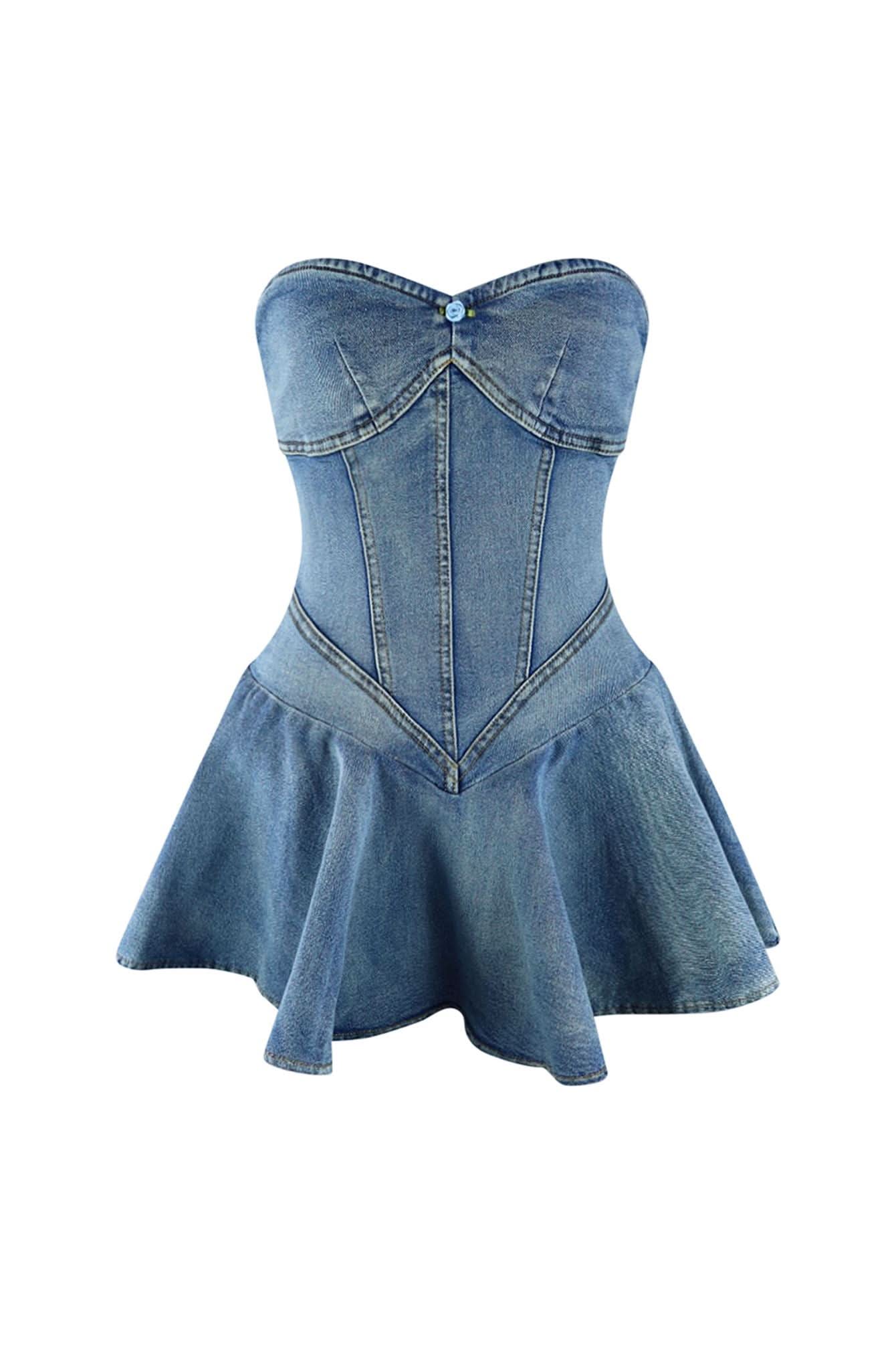 Aliya Corset Mini Dress