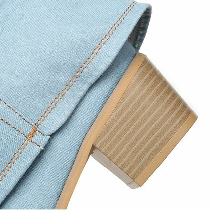 Amy Denim Boots