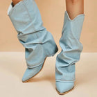 Amy Denim Boots