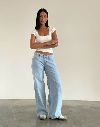 Amy Low-Rise Jeans
