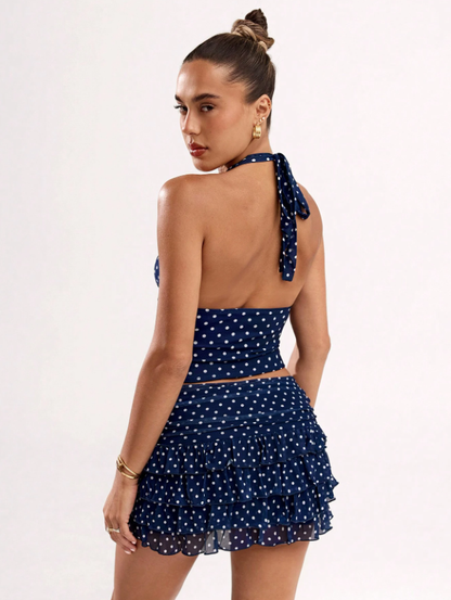 Ava Polka Dot Set