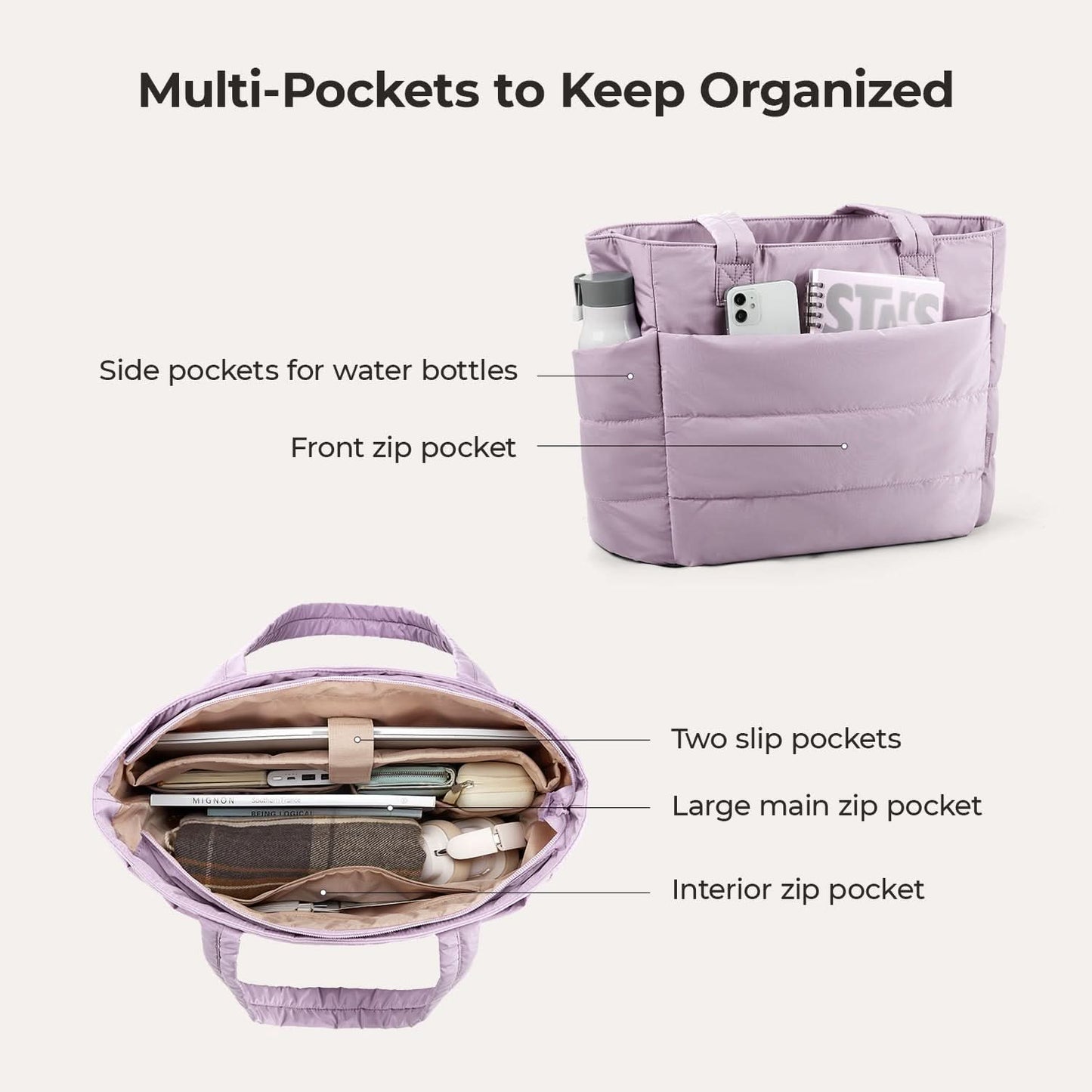 Avy City Tote – Fits 15.6" Laptop