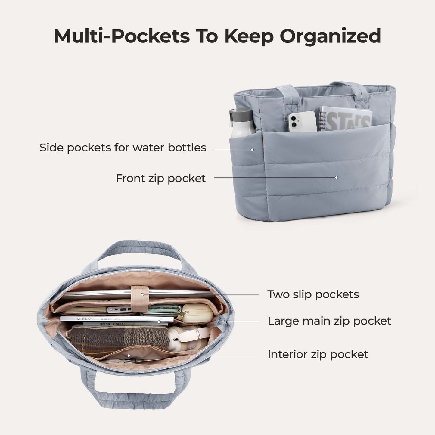 Avy City Tote – Fits 15.6" Laptop