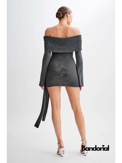 Brianna Off Shoulder Mini Dress