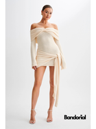 Brianna Off Shoulder Mini Dress