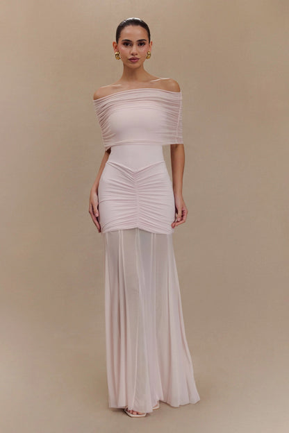 Caspian Off Shoulder Maxi Dress