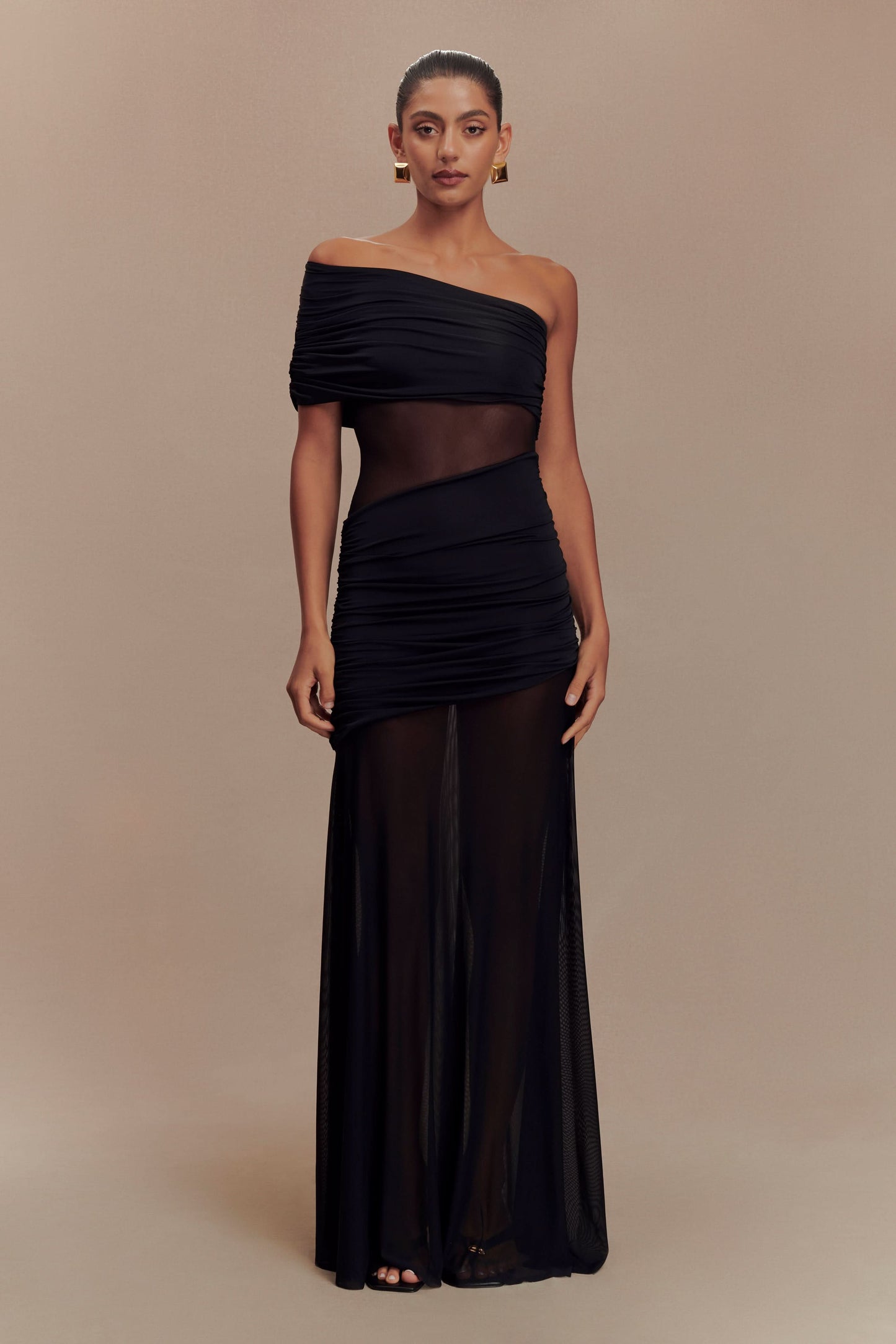 Dallas Off-Shoulder Maxi Dress