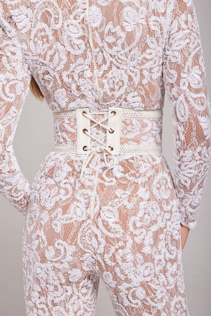 Demi Lace Jumpsuit