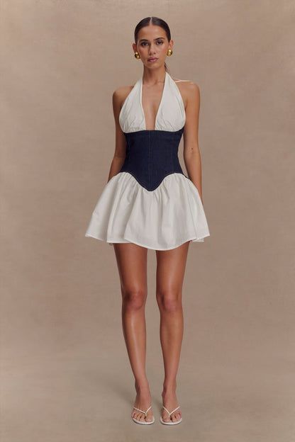 Denise Halter Mini Dress