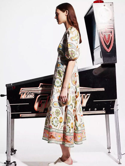 Diana Arcade Midi Dress