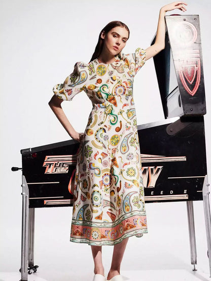 Diana Arcade Midi Dress