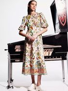 Diana Arcade Midi Dress