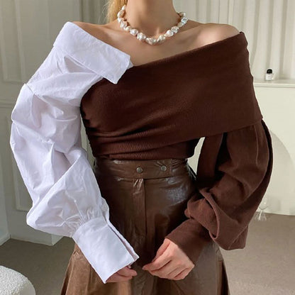 Elisa 2-Tone Sweater
