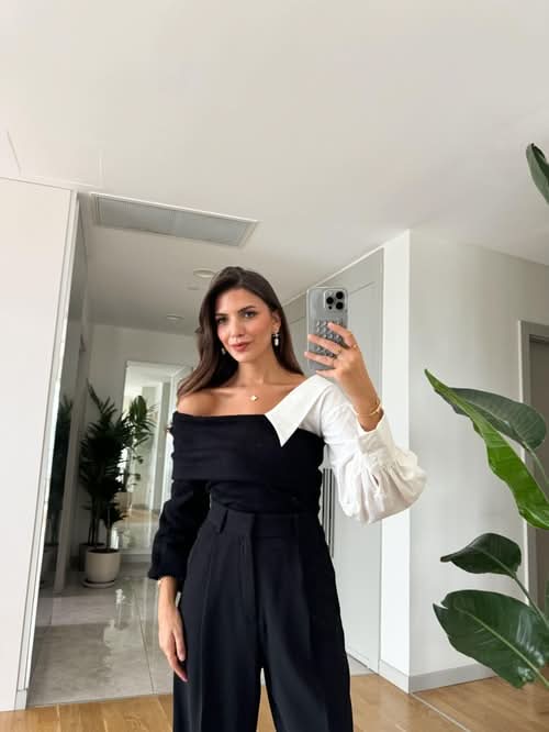 Elisa 2-Tone Sweater
