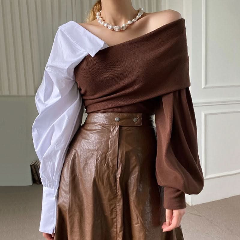 Elisa 2-Tone Sweater
