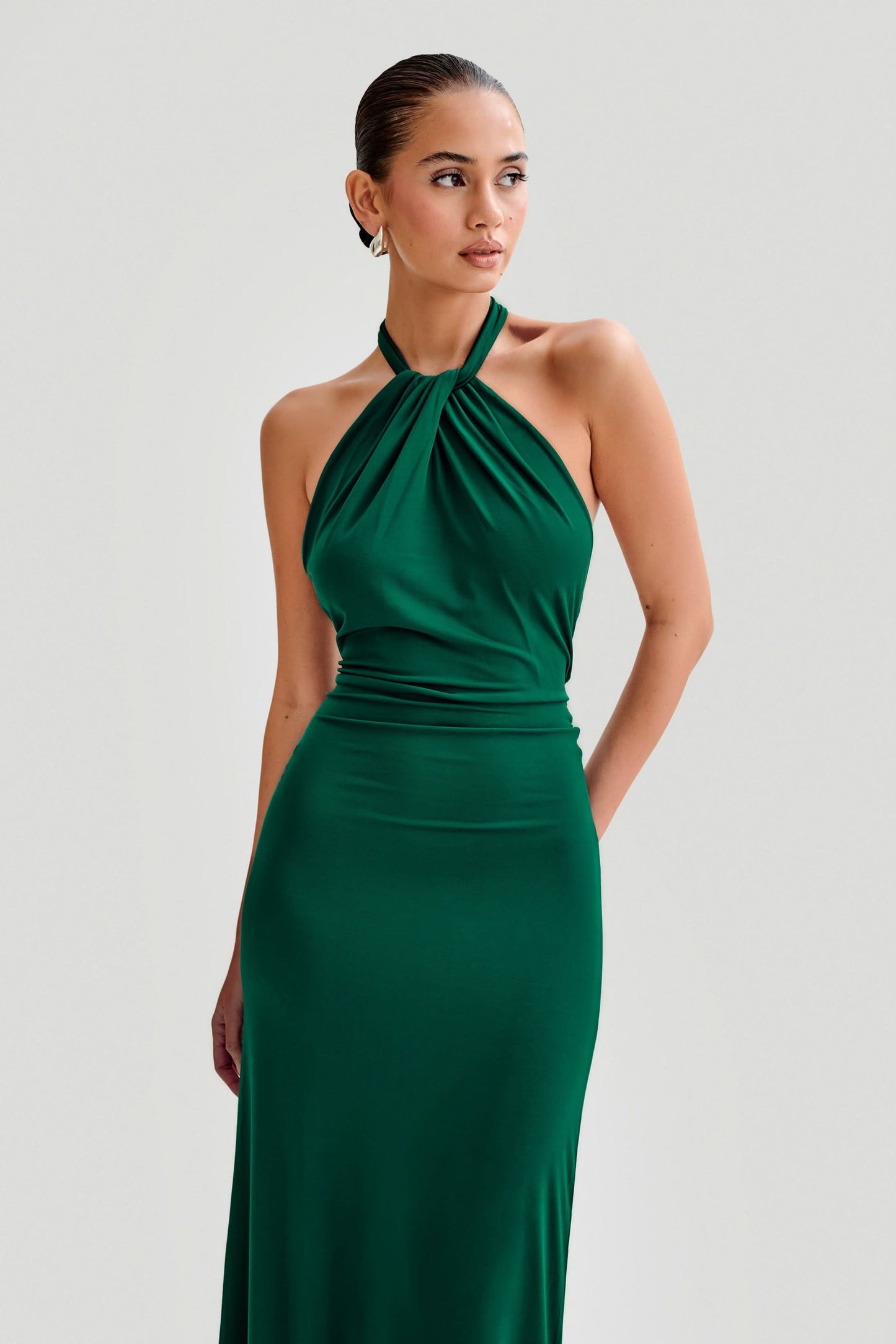 Elyna Halter Maxi Dress