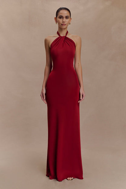 Elyna Halter Maxi Dress