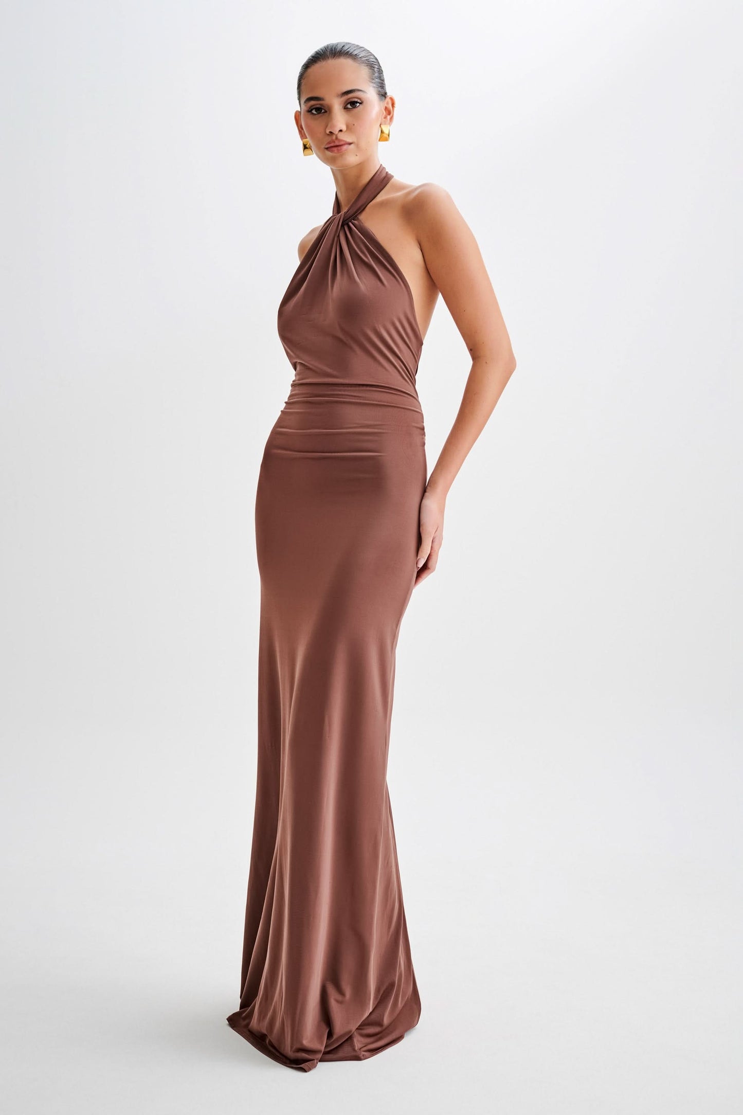 Elyna Halter Maxi Dress