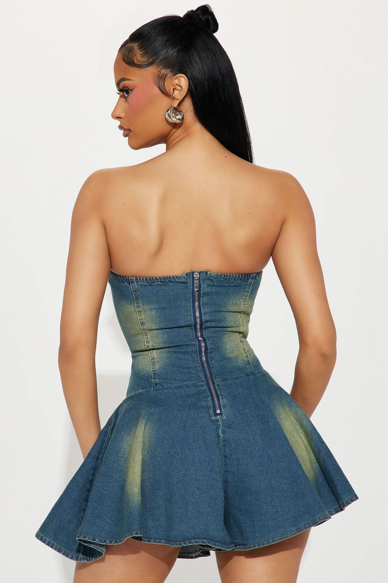 Elysia Denim Romper