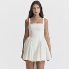Florenne Bow Mini Dress