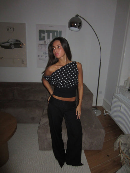 Kimmie Polka Dot Top