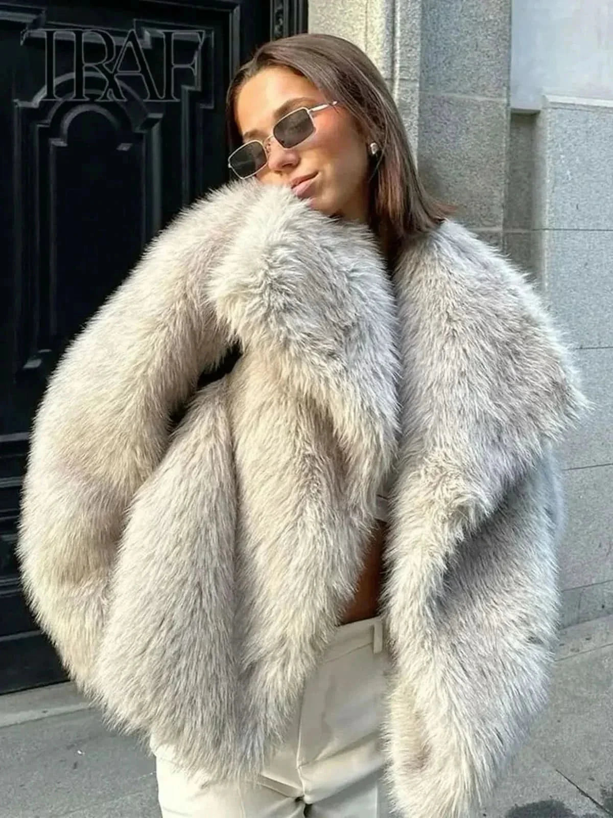 Lacey Fur Coat
