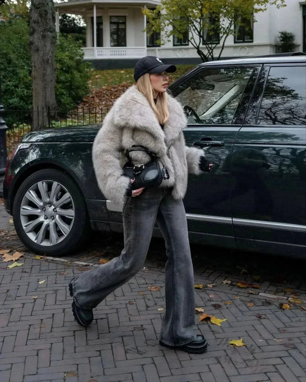 Lacey Fur Coat