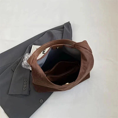 Lacy Suede Tote Bag