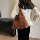 Lacy Suede Tote Bag