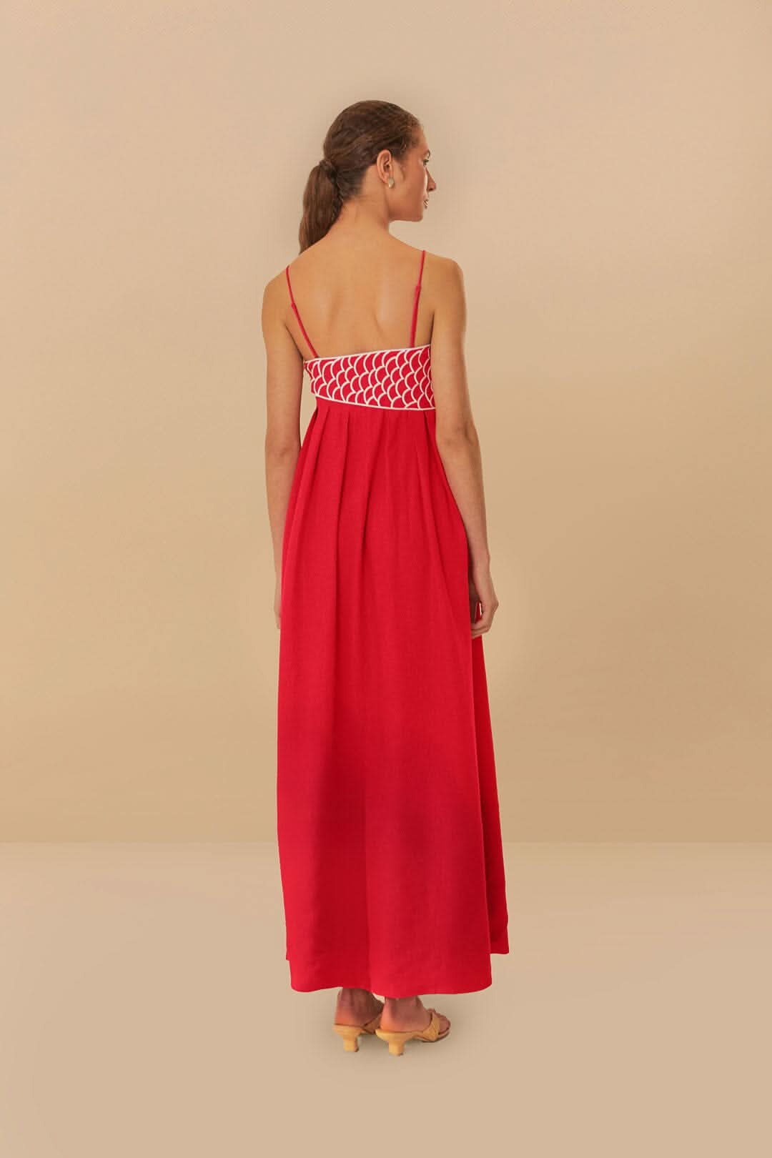Lena Fish Maxi Dress