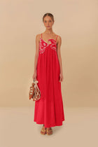 Lena Fish Maxi Dress