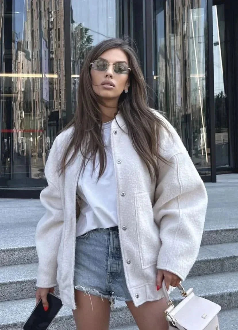 Lena Oversized Bomberjack