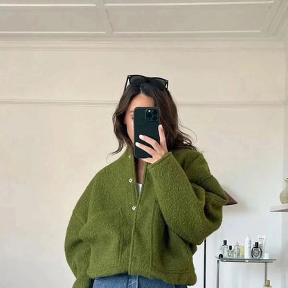 Lena Oversized Bomberjack