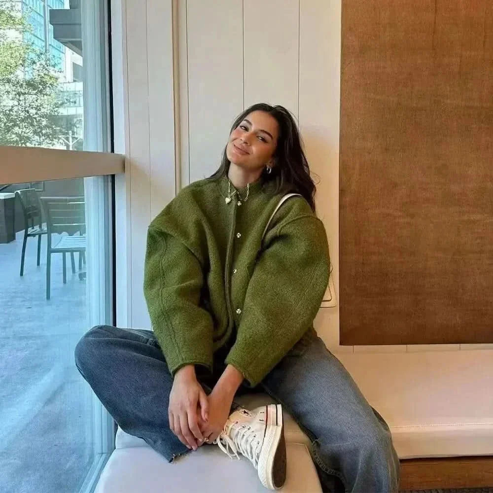 Lena Oversized Bomberjack