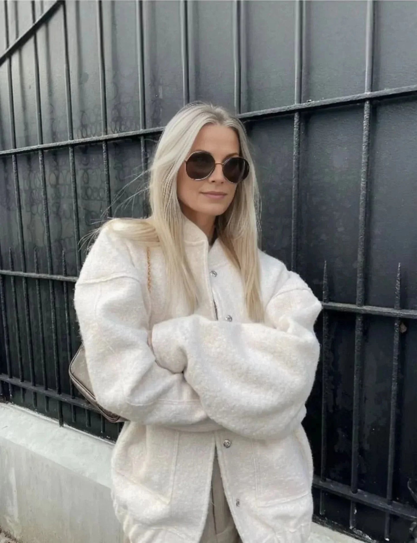 Lena Oversized Bomberjack