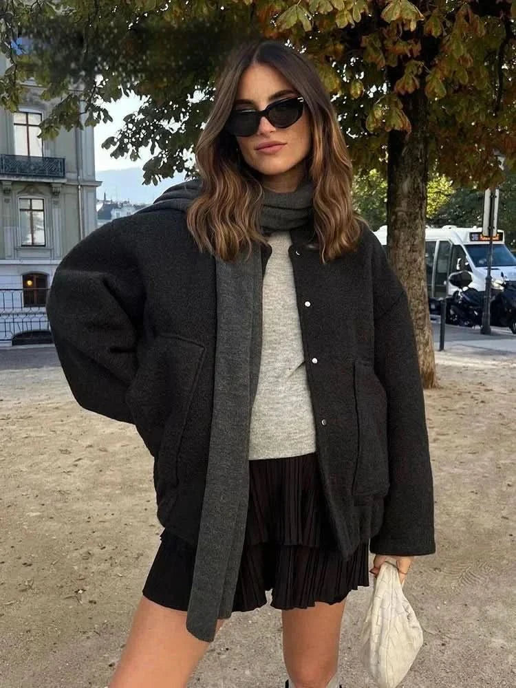 Lena Oversized Bomberjack