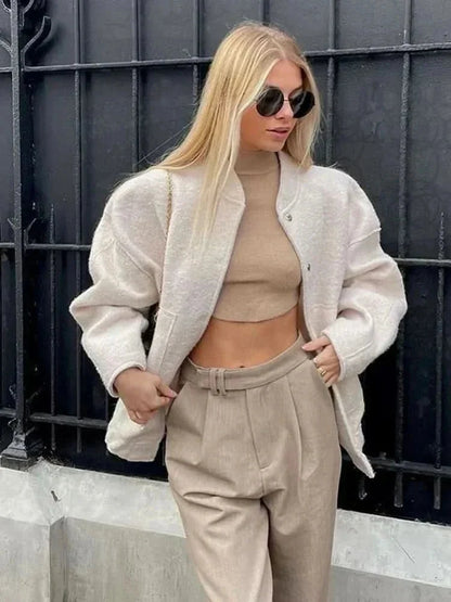 Lena Oversized Bomberjack