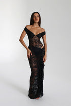 Lily Lace Maxi Dress
