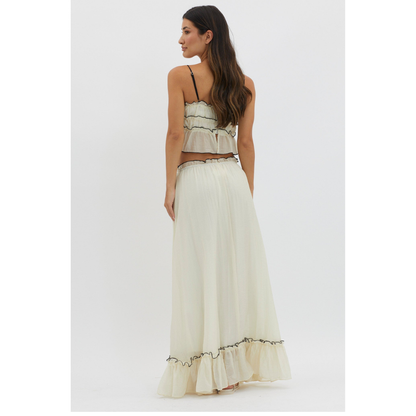 Lora Maxi Skirt Set