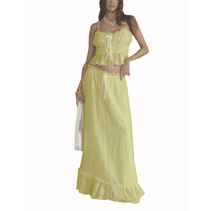 Lora Maxi Skirt Set