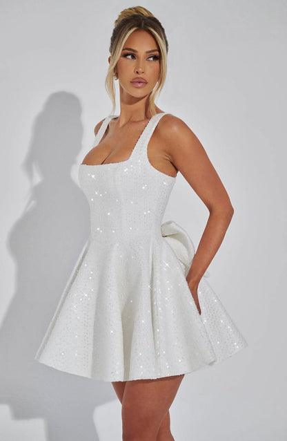 Lucia Mini Bow Dress