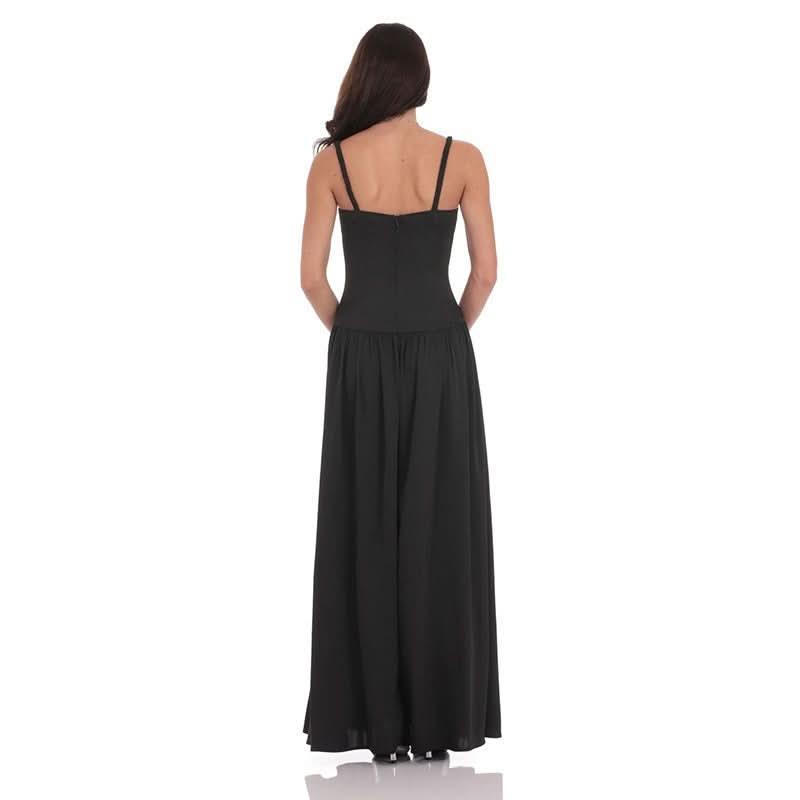 Lucy Satin Maxi Dress