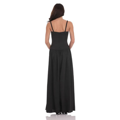Lucy Satin Maxi Dress