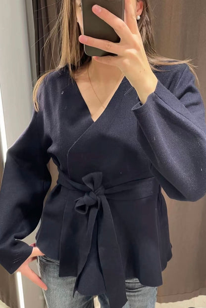Maze Tied Cardigan