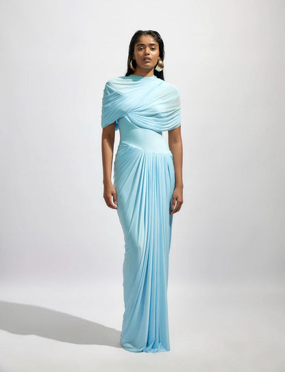 Mila Wrap Maxi Dress