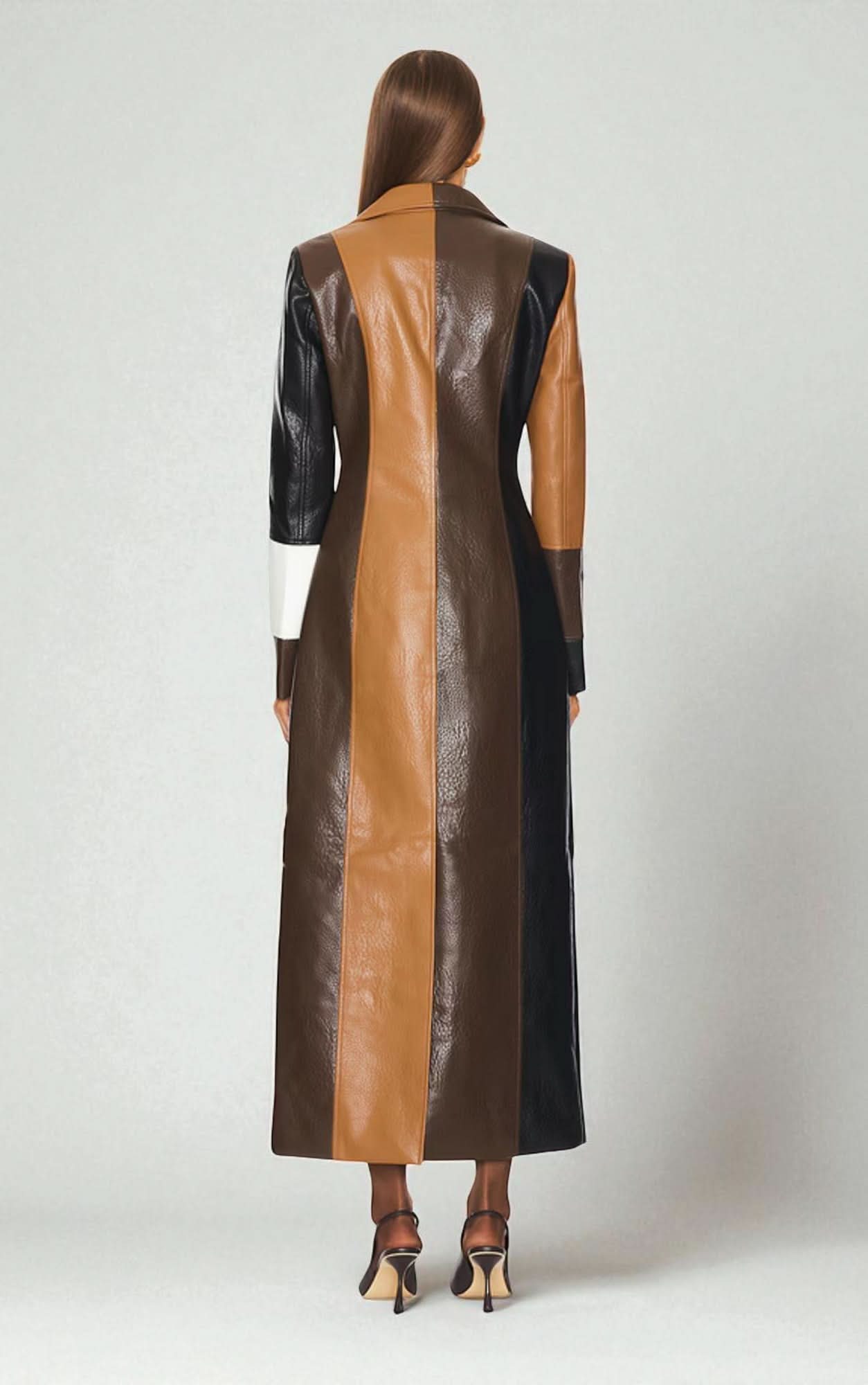 Rosaline Leather Coat