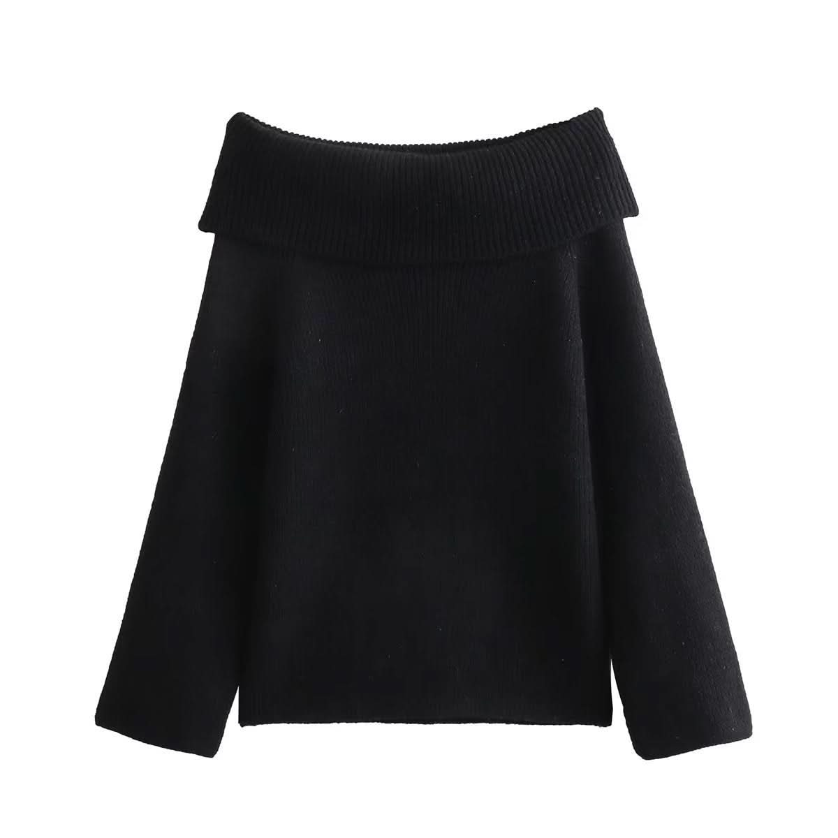 Scarlett Knit Off-Shoulder Sweater